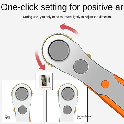 Hexagon Torx Ratchet Spanner Quick Release Socket Repair Too