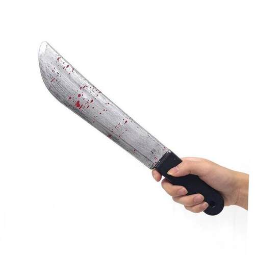 Halloween prank simulation plastic kitchen knife blood knif