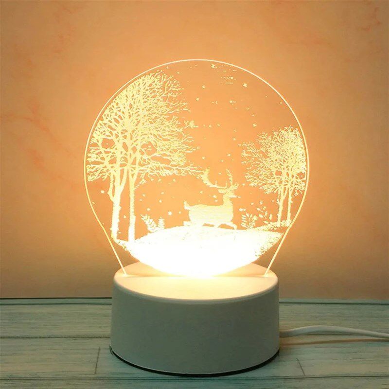 New Beautiful Eye-catching Festive Acrylic LED Neon Sign Lam图片