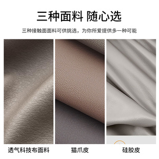 床头单买靠背板软包猫爪皮2023新款高档单独一体全实木落地床头板