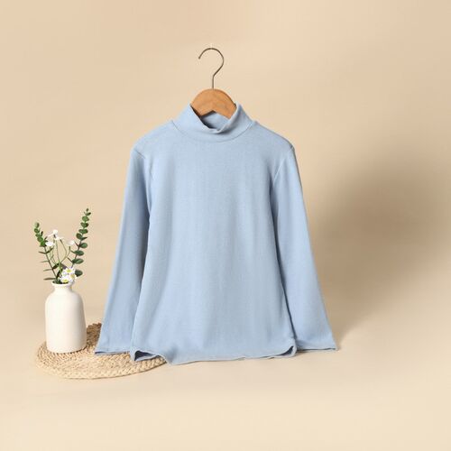 Girls Cashmere Base Shirt AutumnWinter Kids Long Sleeve Tshi