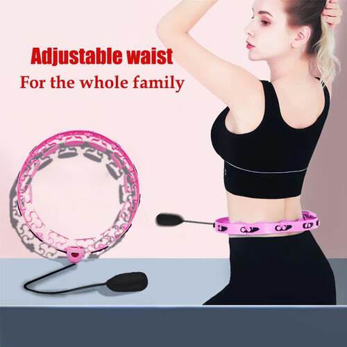 2022 New Slimming Hoop Adjustable Weighted Hoola Hoop Remova