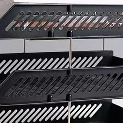 File Box Organizer Easy Storage Container 3 Tier Stackable L