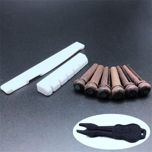 6 String Practical Easy Use Improve Tone Rosewood Bridge