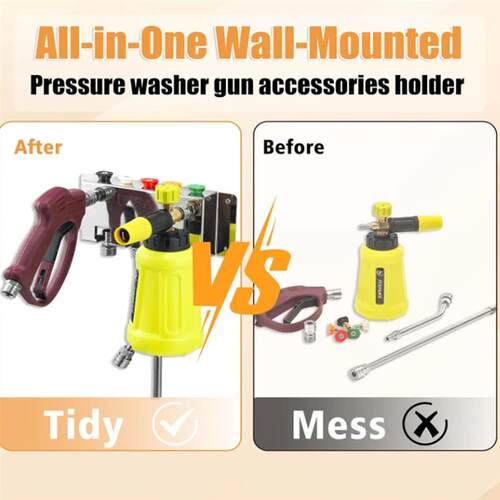 Pressure Washer Gun Holder, Power Washer Snow Foam Cannon La