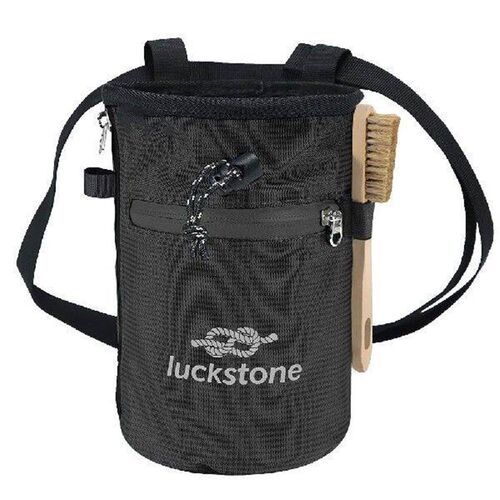 Climbing Chalk Bag with 2 Large Zippered Storage Pockets