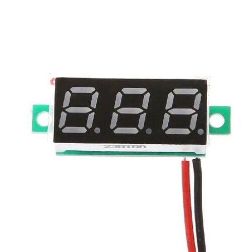 Mini Digital for Dc Voltmeter 0.28 Inch Two-Wire 2.5V-30V