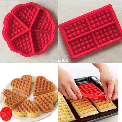 Silicone Molds DIY baking tools kitchen item heart shaped wa