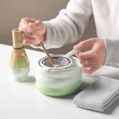 Toilet bowl matcha tea set 大便碗抹茶茶具套组
