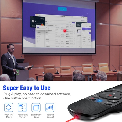 2.4G Wireless Presenter Pointer USB Presentation Remote Cont