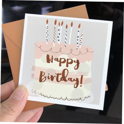 happy birthday card envelope small birthday cards生日贺卡1