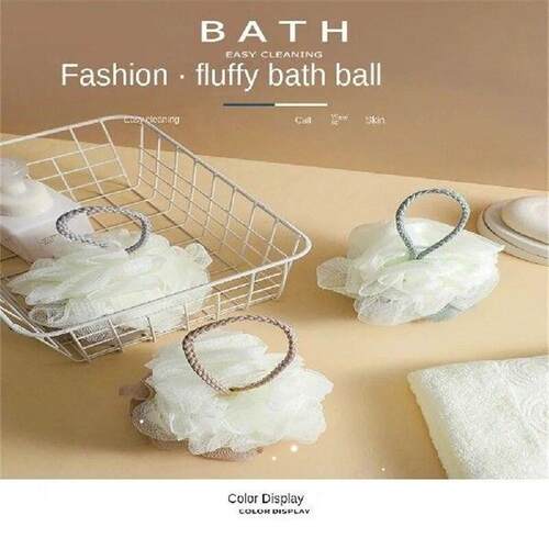 1~8PCS Exfoliating Bubble Net Bath Scrub Back Rub Scrub