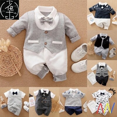 0-24M Baby Boy Romper Kids Summer Spring Newborn Clothes New