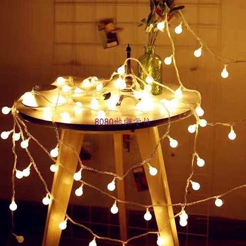 2021 Holiday Light Chain Ball LED String Lighting 3M 6M USB