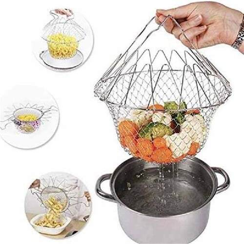 Frying Basket Fruit Vegetable Basket Kitchen Multi-Function