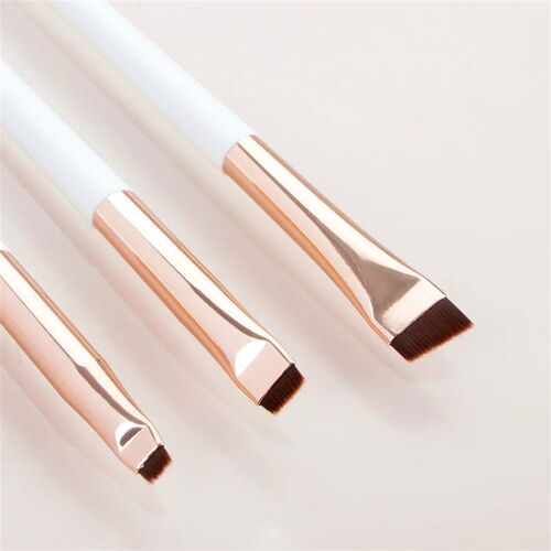 Wholesale 3 Pcs edge eyeliner brush oblique head eyebrow bru