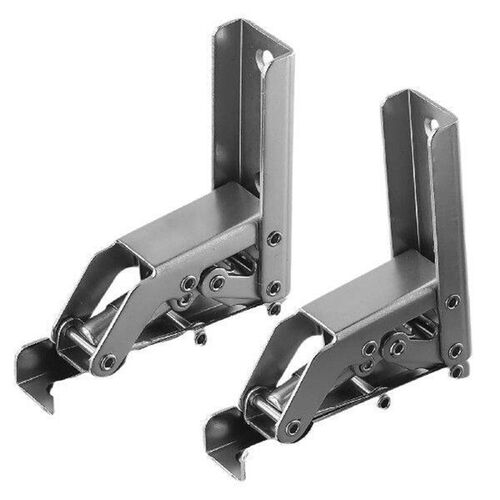 2PCS Folding Hinges 90 Degree Self-Locking Folding Hinges