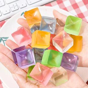 1-6Pcs Squishy Ice Cube Fidget Toy Sss Ball Squeeze Juguetes