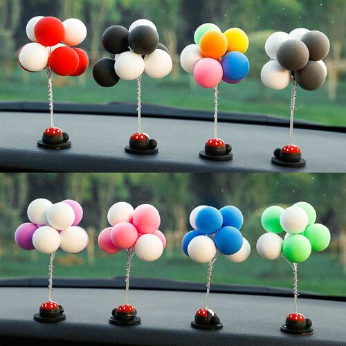 Confession balloon car cake decoration ornaments cute car ba
