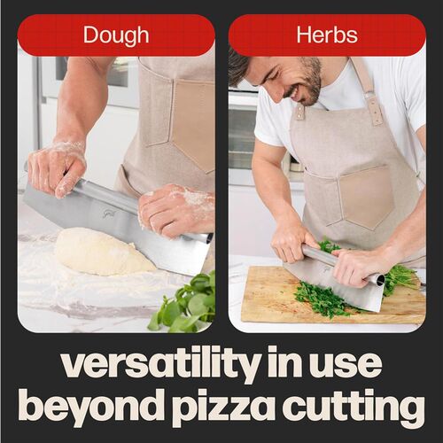 Pizza Cutter Rocker Blade Slicer Rocking Rocker Knife