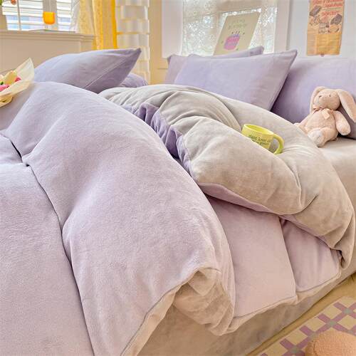 Quilt Bedsheet Sheets Bed Set Bedding Cover Bedcovers Duvet