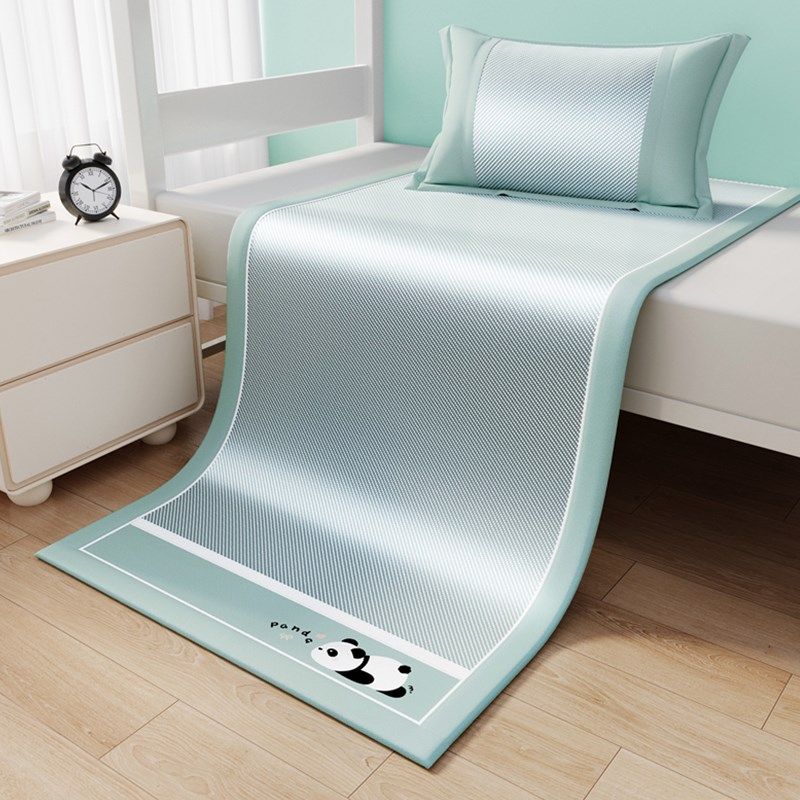 夏天冰丝凉席学生宿舍单人床儿童90x190住校专用夏季席子20新款,床上用品,冰丝席,淘宝优惠券,粉丝福利购,淘宝优惠卷