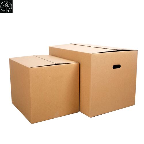 Moving paper boxes large carton storage packaging box