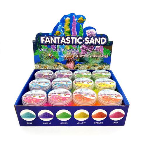 Magic Sand Space Hydrophobic Sand Play Colored Toys for Kidd