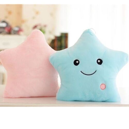 34CM Creative Luminous Stuffed Plush Glowing Toy Stars Pillo
