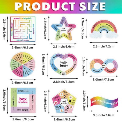 8-piece set of stress relieving student anxiety sensory sti
