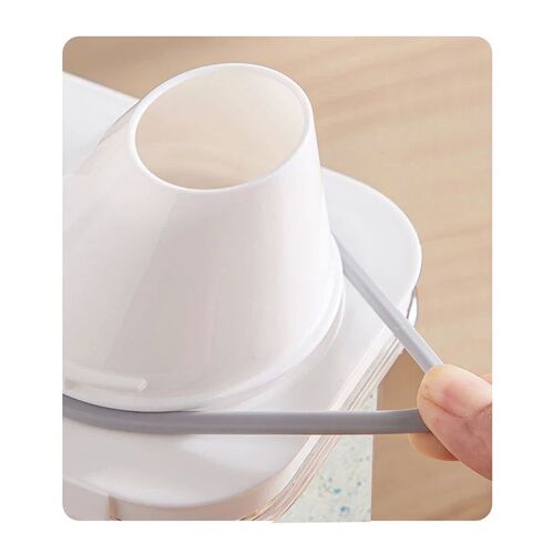 Airtight Laundry Detergent Powder Storage Box Clear Washing
