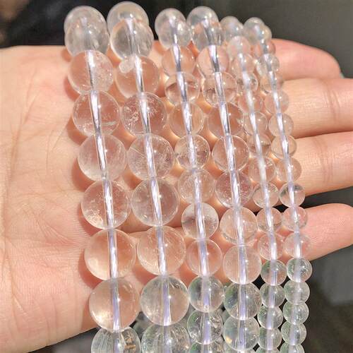 wholesale Natural Stone Beads Clear Quartz Round Loose Beads