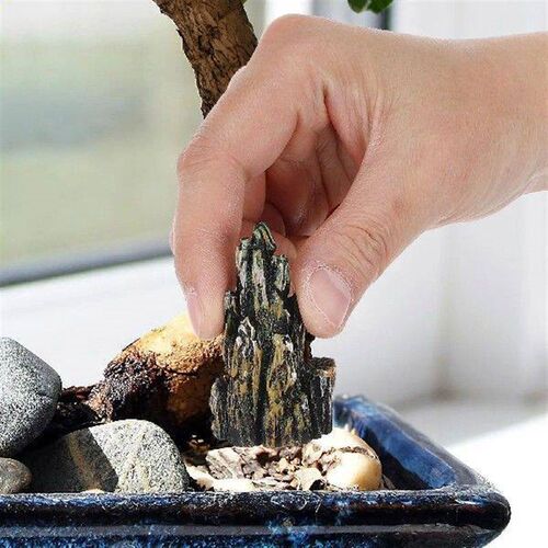 8 Pcs Sculpture Simulation Fake Mountain Bonsai Terrarium