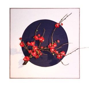 创意客厅餐厅玄关壁挂家居挂饰立体干花挂画墙上墙面墙壁装 饰挂件