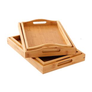 Hotel tray rectanular tray rectanular wooden wood rectan