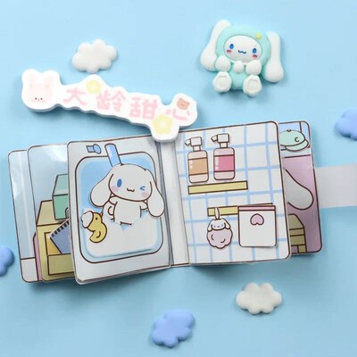 Sanrio Pachacco Cinnamoroll Homemade Diy Quiet Toy Book Knea
