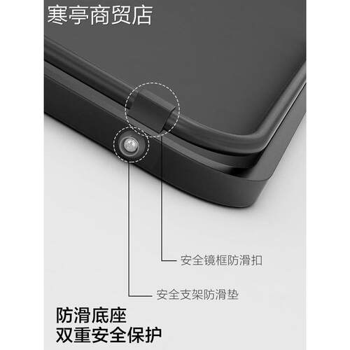 Mirrors Aluminum Alloy Piering Mirror Wall-mounted Full-Body