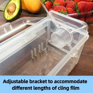 Food preservation film plastic wrap +Cutting box 食物保鮮膜