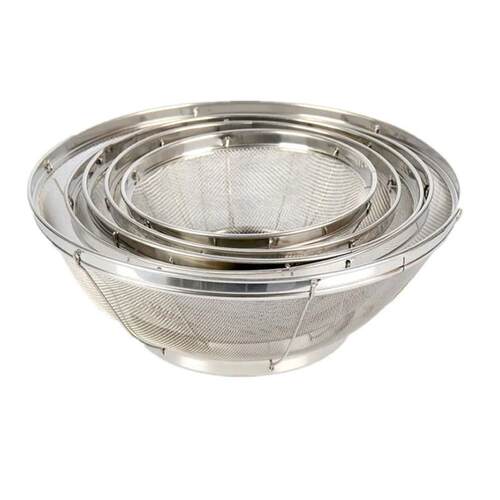 1Pc Vegetable Drainer Basket Large Fine Mesh Pasta Strainer