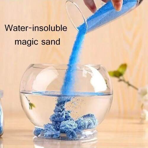 Magic Space Sand - Hydrophobic Colored Sand Toy, Mixed Color