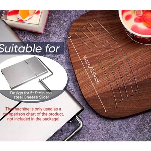 Replacement Cheese Slicer Wires 5.5 Inch Stainless Steel Che