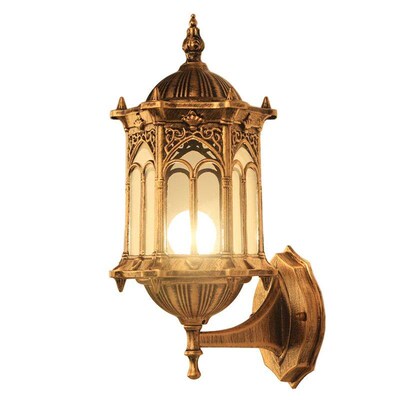 Europe Outdoor Wall Lamp Villa Gateway Courtyard Sconce Ligh