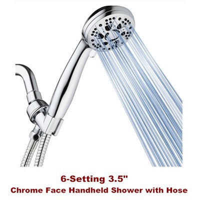 Handheld Shower Showerhead Chrome Shower Head Hand Held