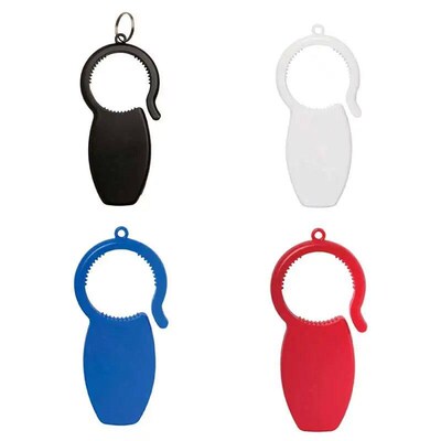 3 in 1 Multifunction Beer Can Opener Plastic Keychain Wall-m