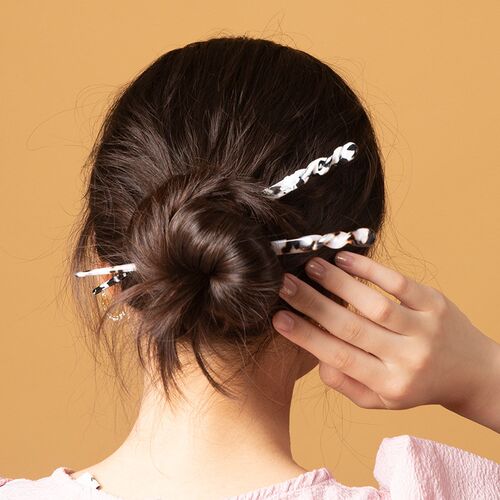 Chinese Style Hair s Vintage Acetate Resin Chopstick Women H