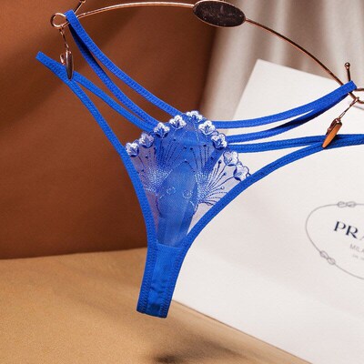 Japanese Style Thong Light Sensation Gorgeous Embroidery Sex
