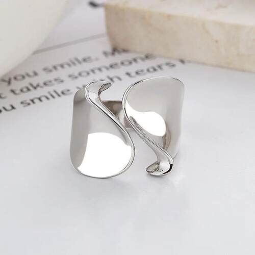 Sterling Silver Rings for Women Couple Minimalist Handmade