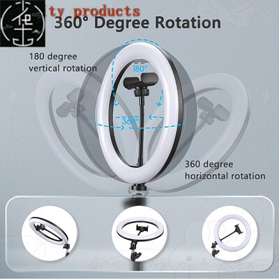 Selfie Ring Light Photography Led Rim Of Lamp With Mobile Ho