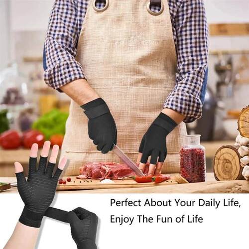 Arthritis Gloves Wrist Hand Thumb Support Gloves Silicone Ge