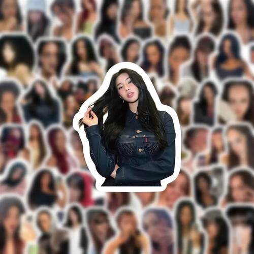 100pcs/set Kpop KATSEYE Stickers PVC Waterproof Self-adhesiv